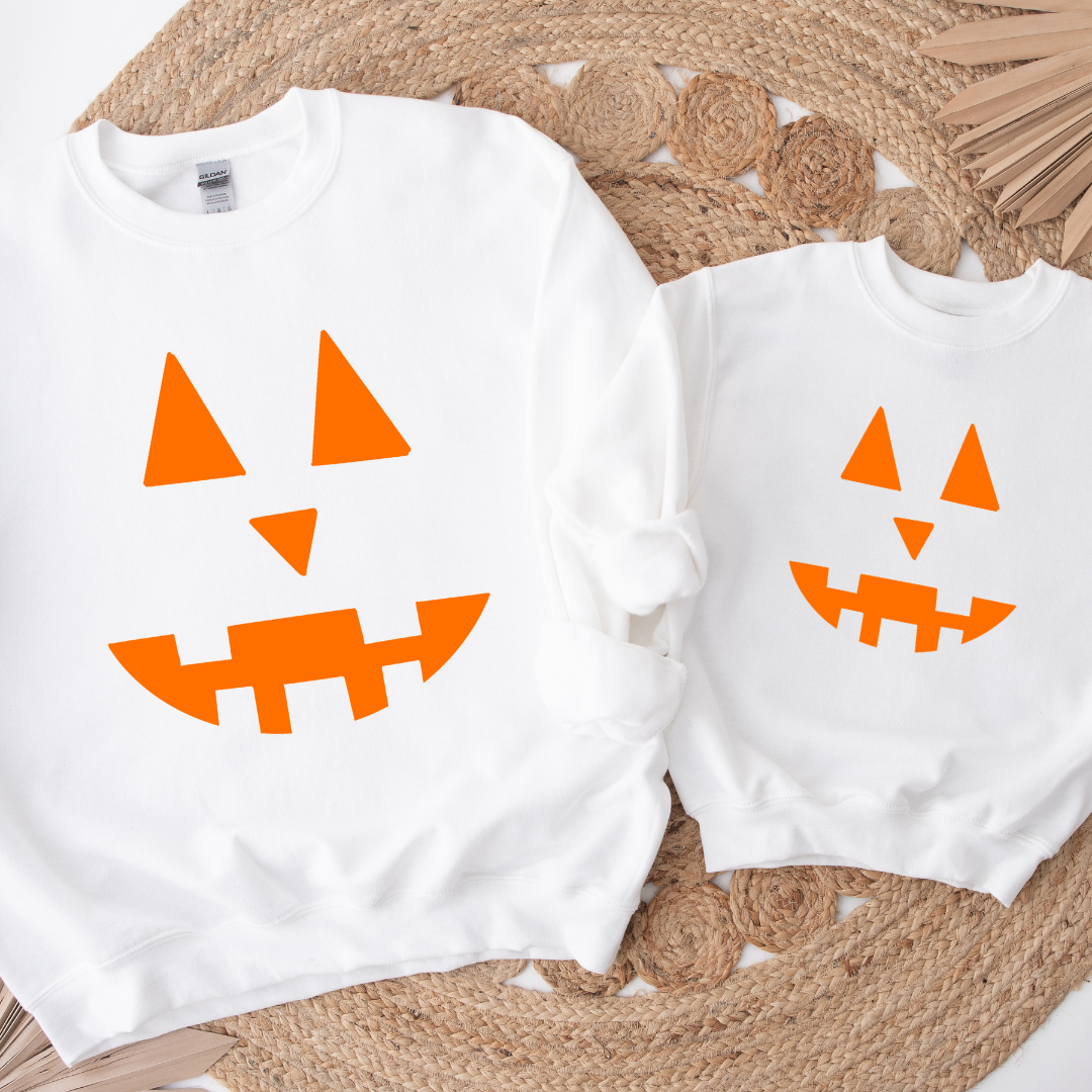 Mama & Mini Jack-O-Lantern Matching Set