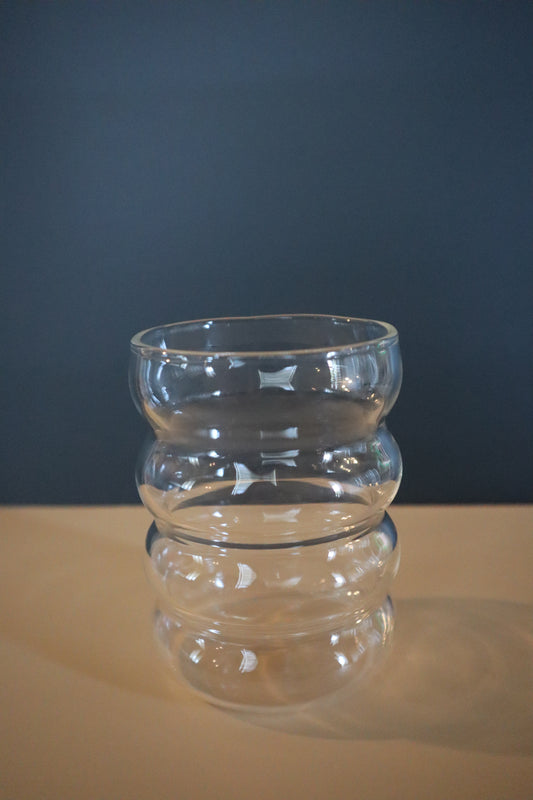 Bubble Wave Glass Cup