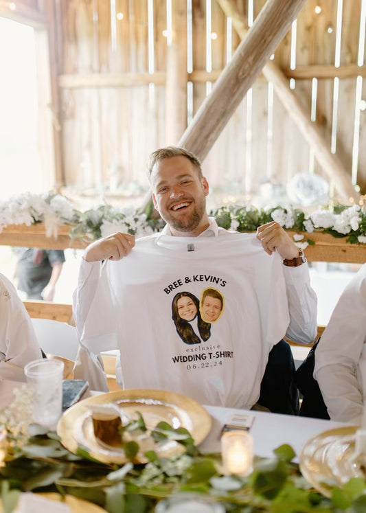 Custom Wedding T-Shirt (10+)