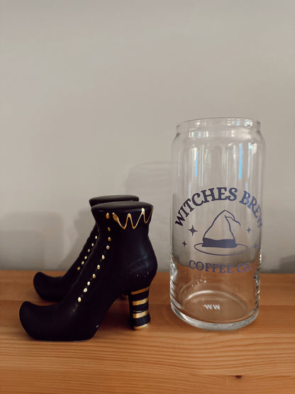 Witches Brew Coffee Co. Glass Can Cup