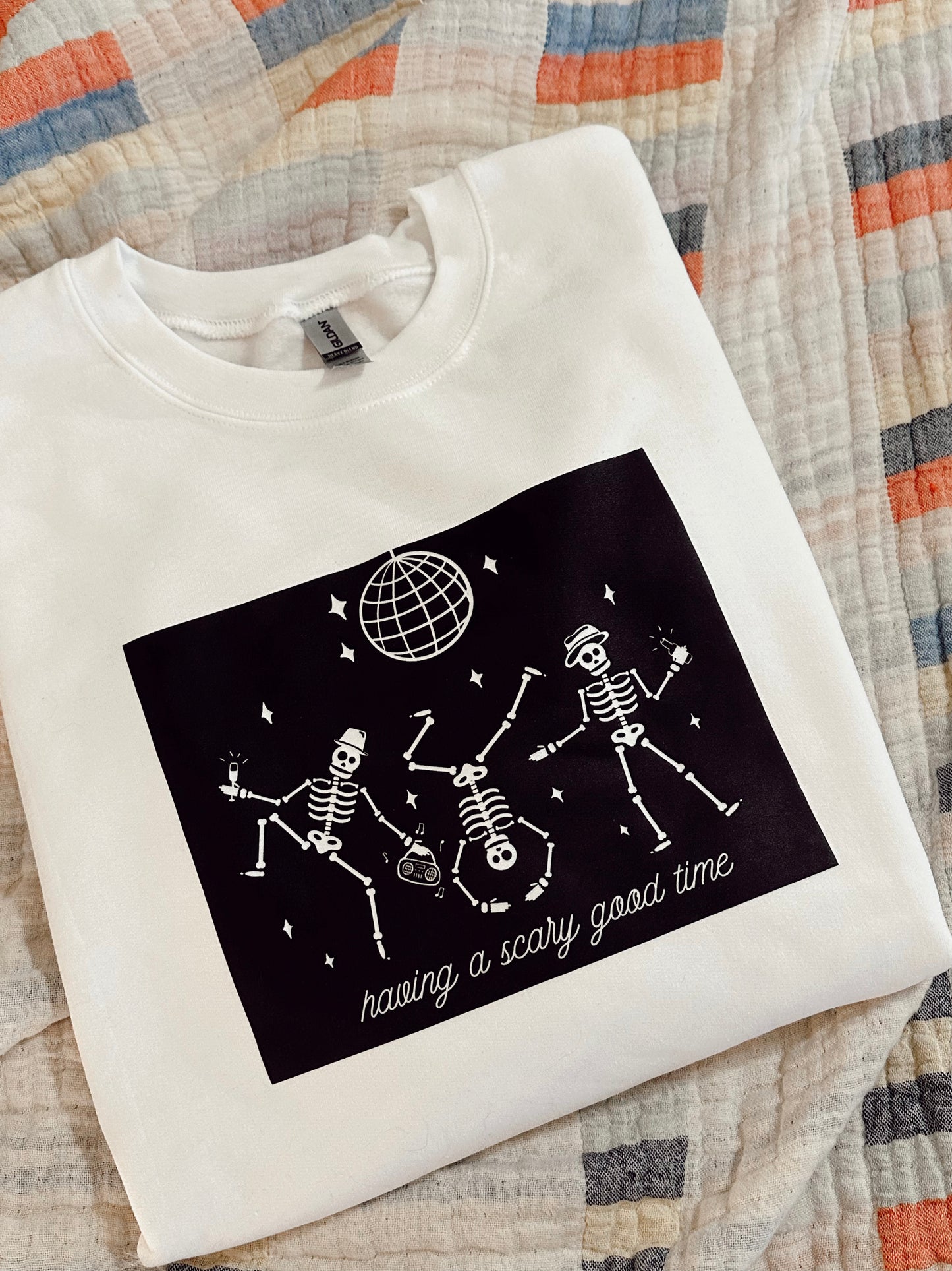 "Having a Scary Good Time" Crew Neck