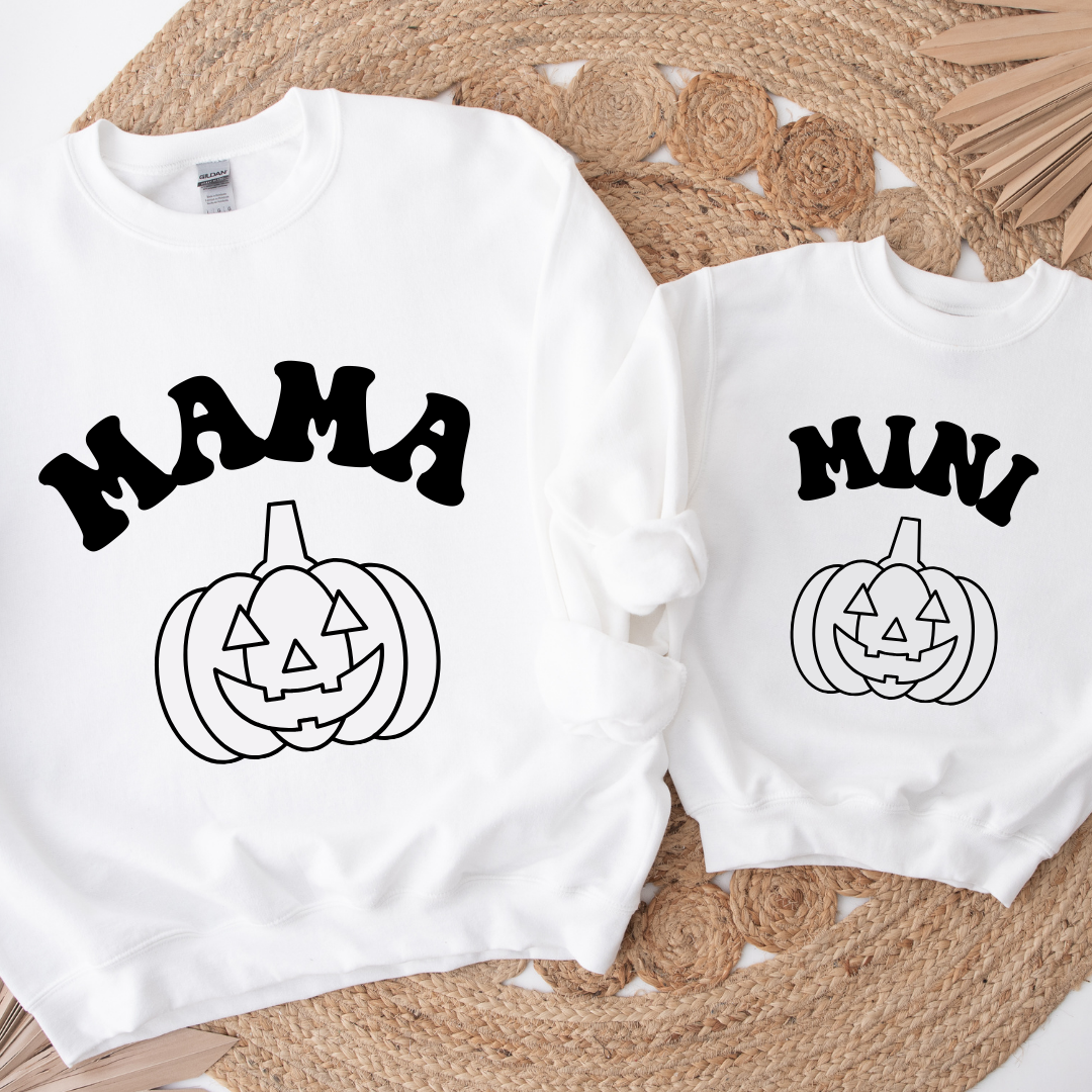 Mama & Mini Pumpkin Matching Set