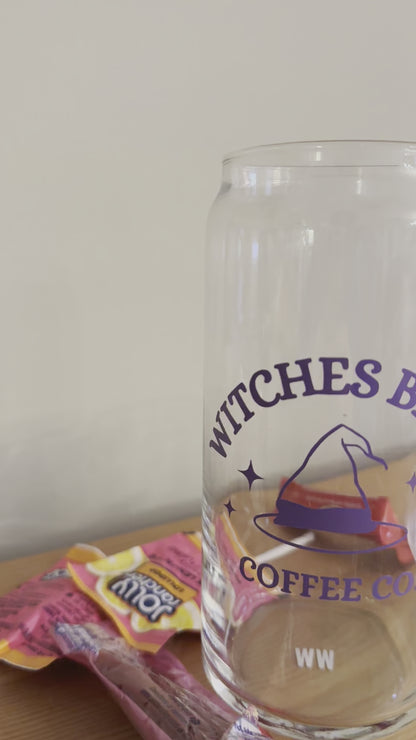 Witches Brew Coffee Co. Glass Can Cup