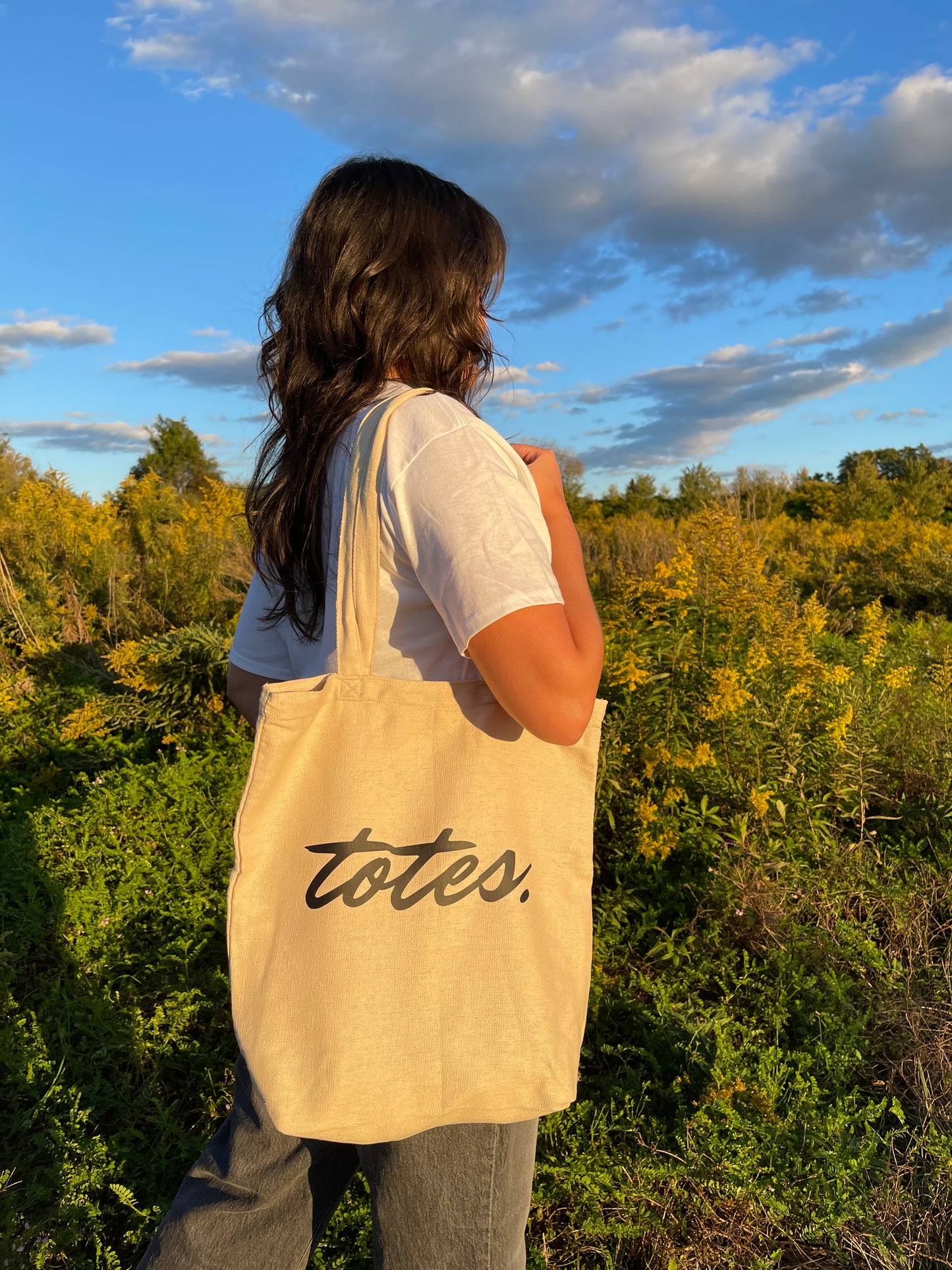 "TOTES" Canvas Tote Bag