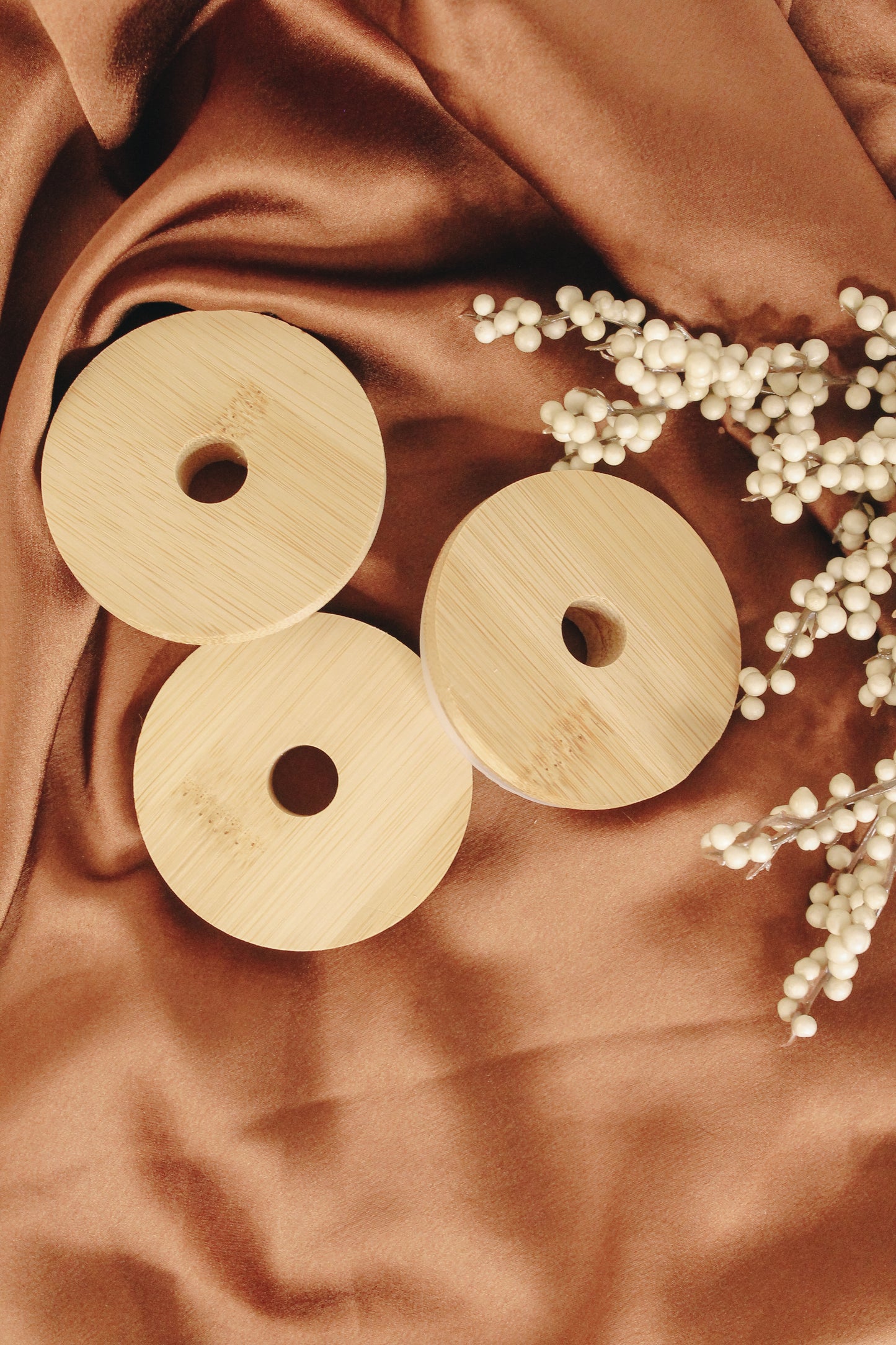 Glass Can Bamboo Lid